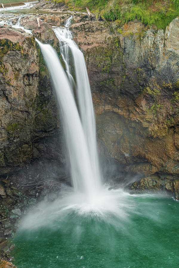 Snoqualmie Falls Photograph by Flowstate Photography