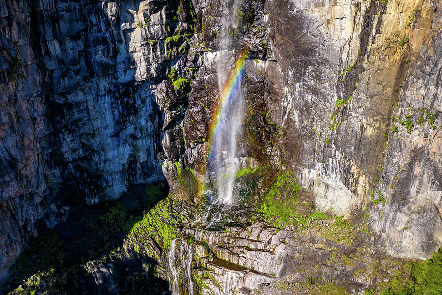 Snoquera Falls Photograph by Clinton Ward