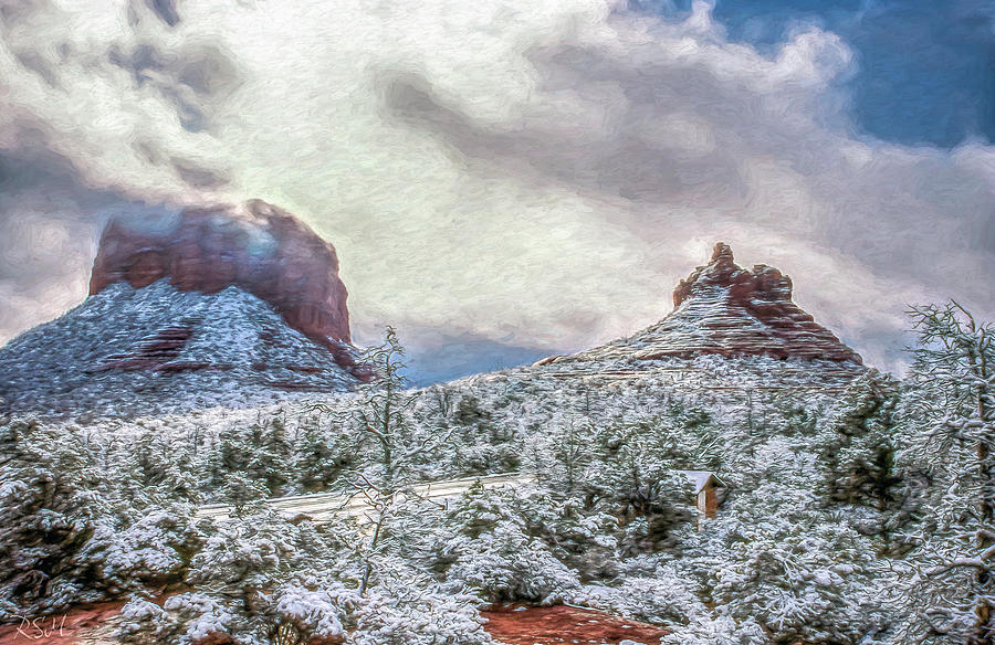 Snow 04-002 Bell Paint Photograph by Scott McAllister