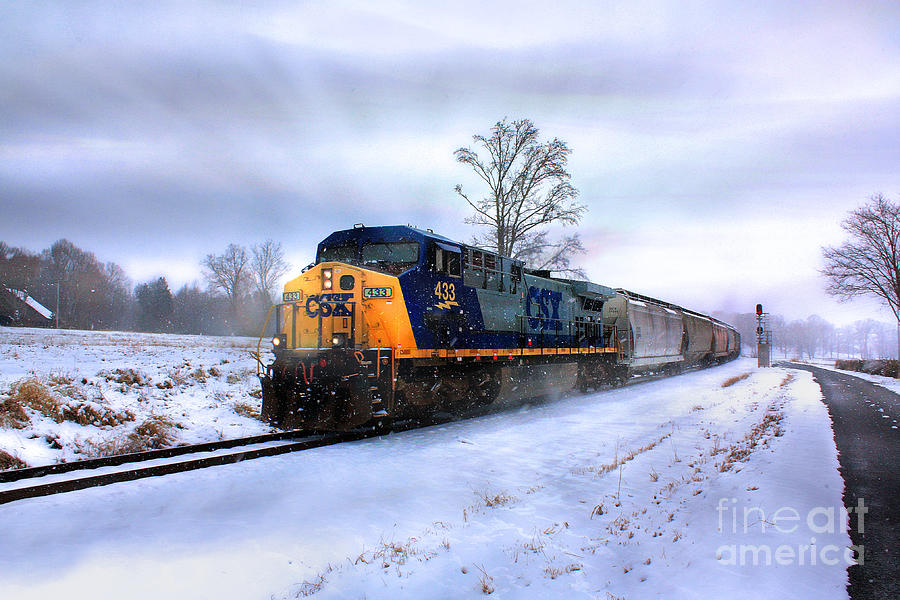 Snow and Thunder Photograph by Rick Lipscomb