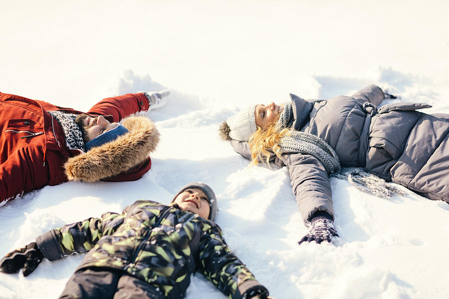 Snow Angels Photograph by Vgajic