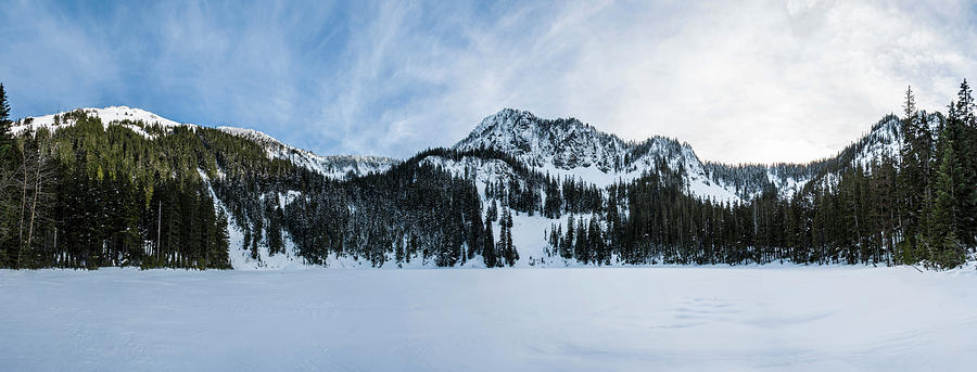 Snow Covered Annette Lake Photograph by Pelo Blanco Photo