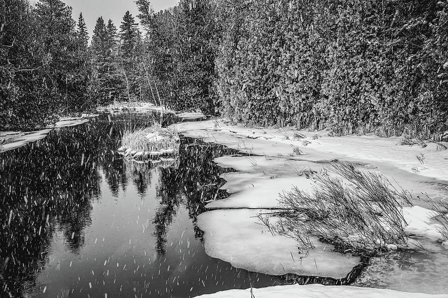 Snow Globe Creek Photograph by David Heilman