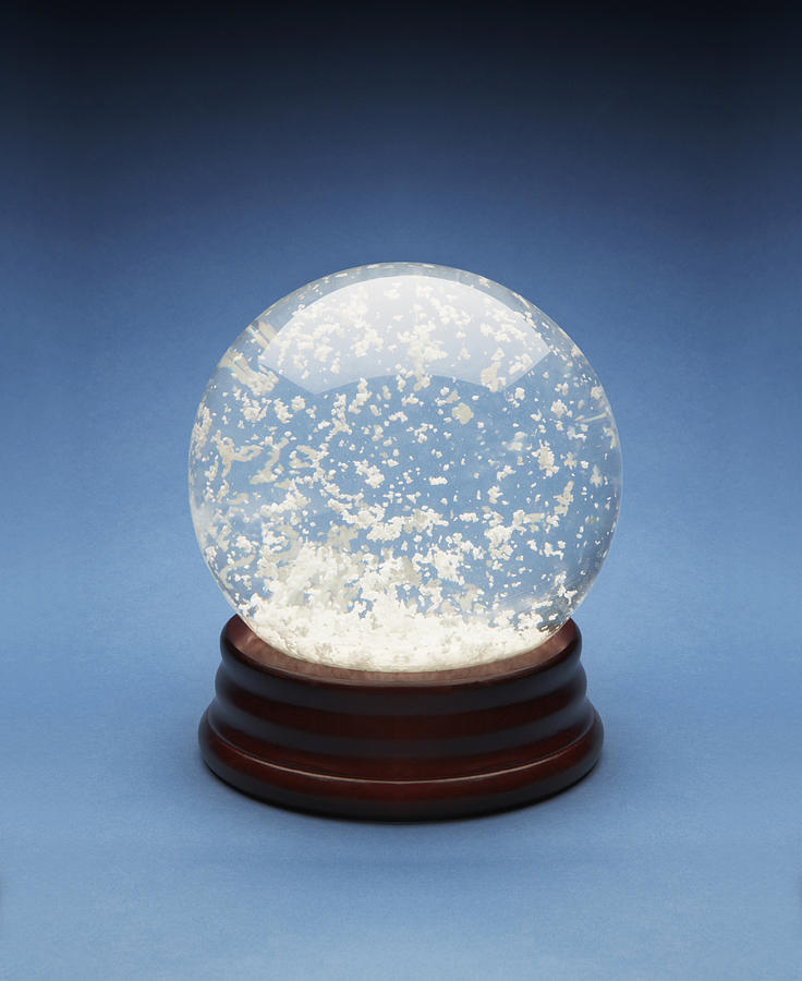 Snow globe Photograph by David Fischer