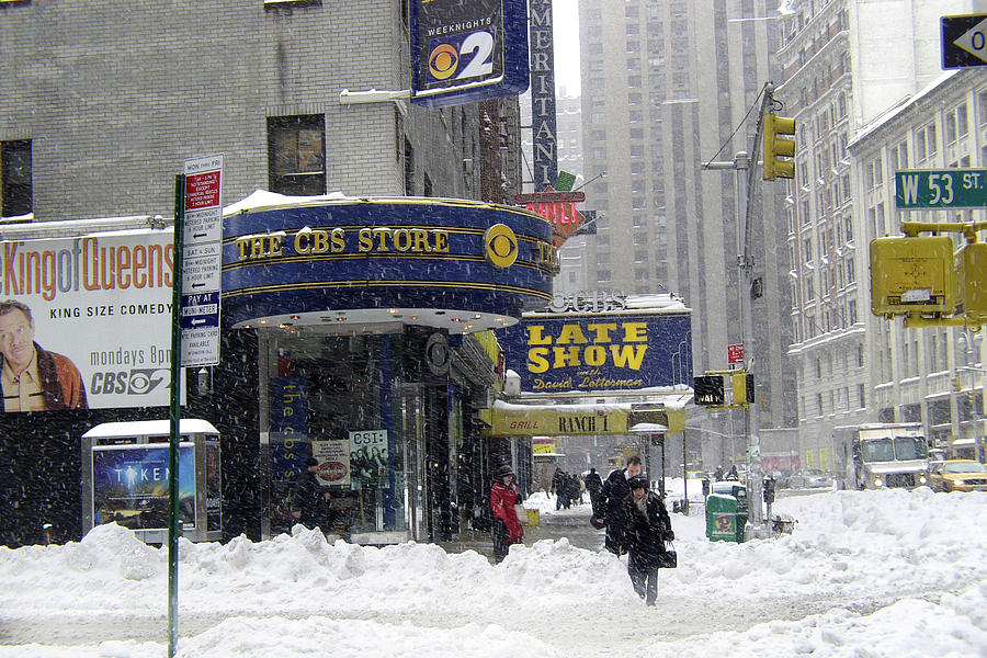 Snow in Manhattan New York Art Photo Photograph by Igor Maloratsky ...