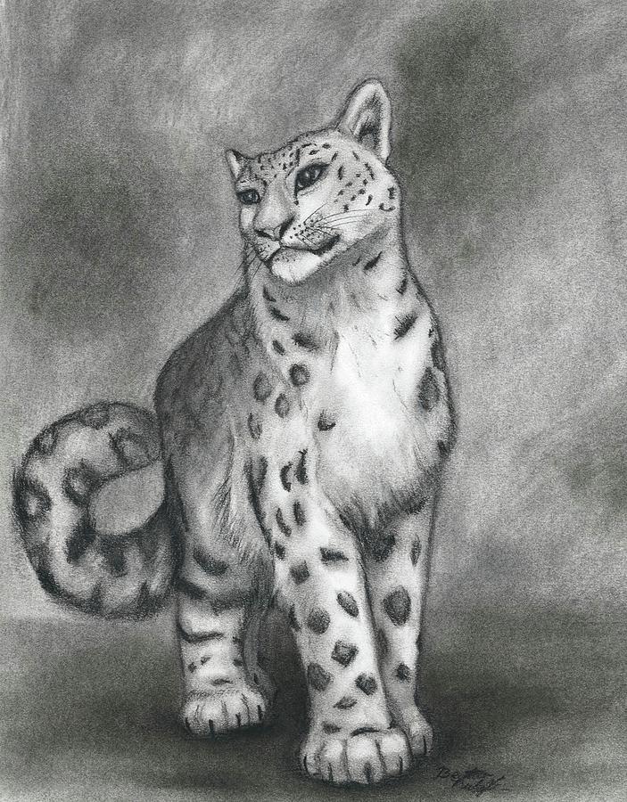 Snow Leopard by Beatrice Rudolph