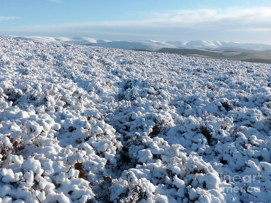 Snow on the Hills - Cairngorm Mountains Photograph by Phil Banks