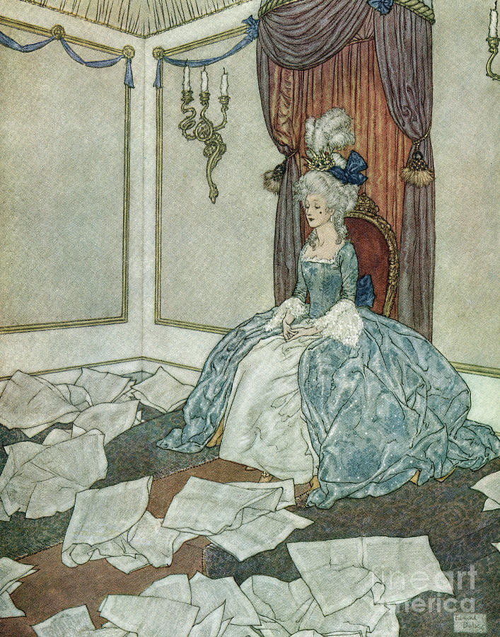 Snow Queen, c1911 Drawing by Edmund Dulac