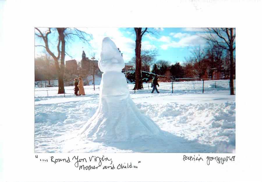 Snow Sculpture Photograph by Patricia Youngquist
