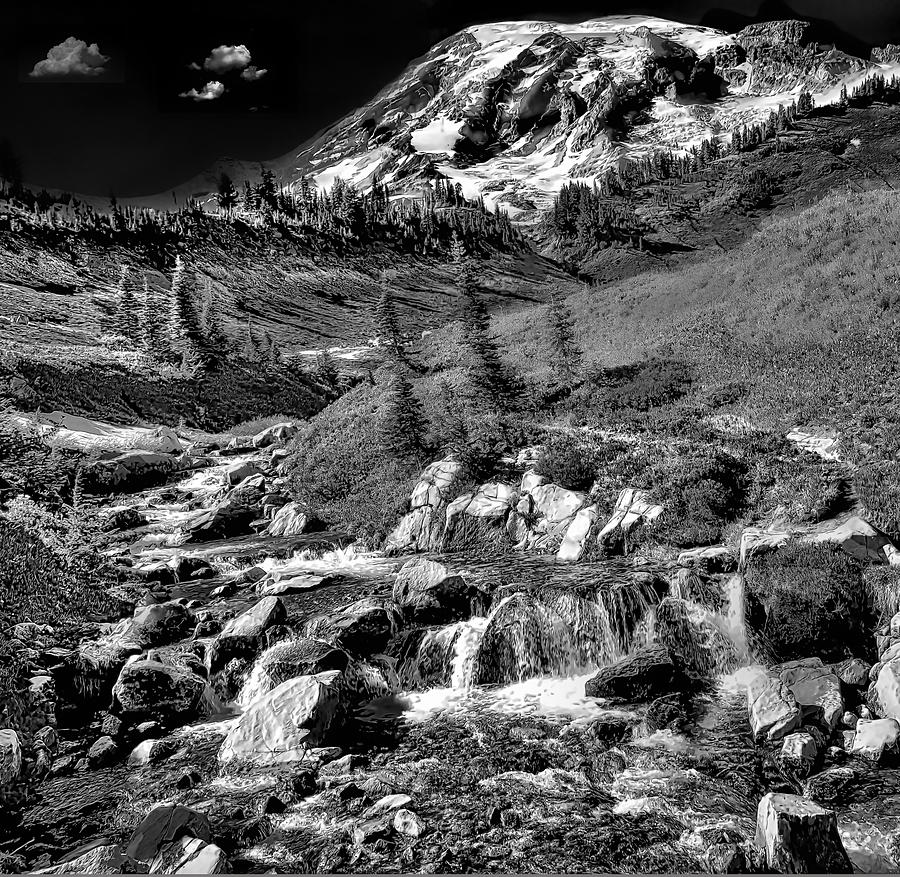 Snow Stream Photograph by Jim Signorelli