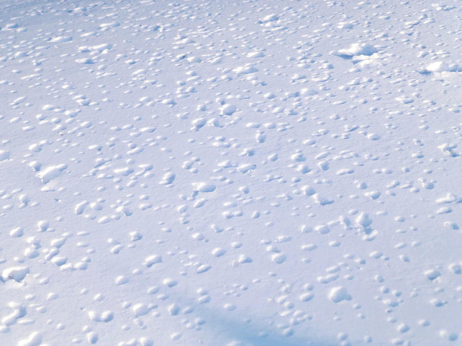 Snow Texture Photograph by Lyuba Filatova