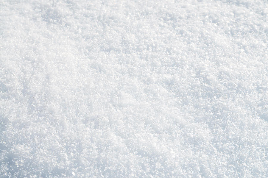 Snow textured background Photograph by Sean Gladwell