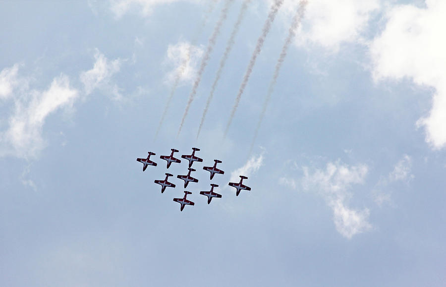 Snowbirds In Formation I Photograph