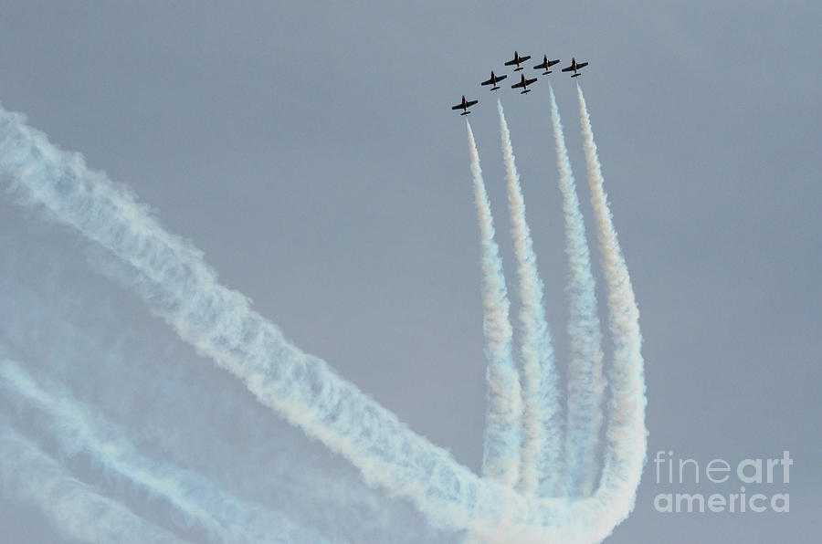 Snowbirds Pulling The Curve 44 Photograph by Bob Christopher