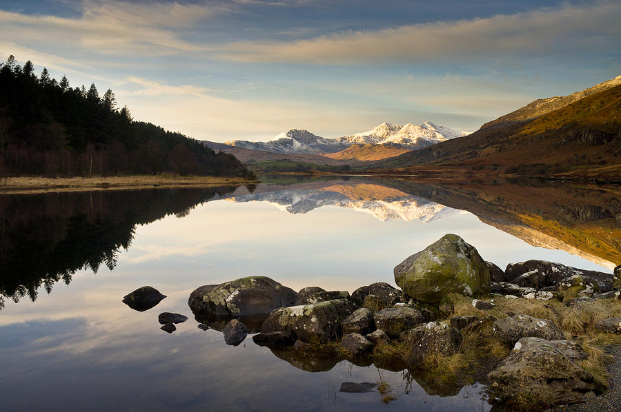 Snowdon from Llyn Mymbyr Photograph by Osian Rees