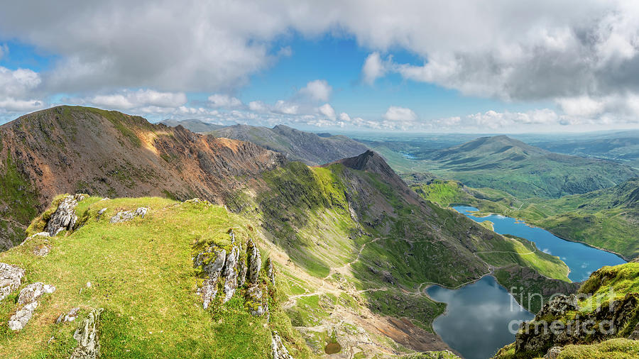 Snowdon Summit Wales Photograph by Adrian Evans