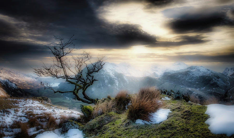 Snowdon view Photograph by Remigiusz MARCZAK