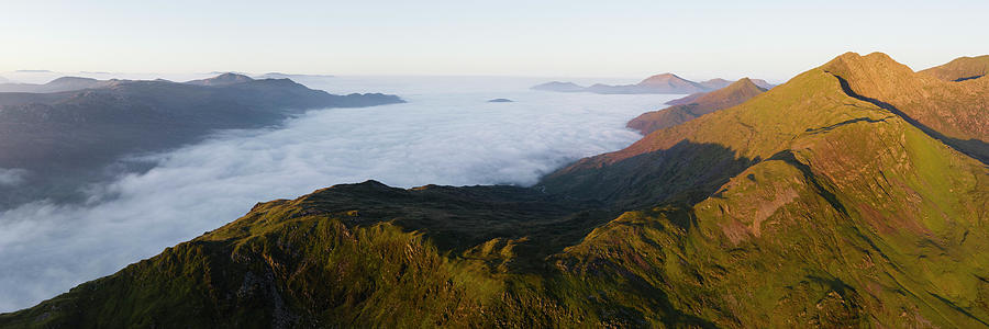 Snowdonia national park cloud inversion Photograph by Sonny Ryse