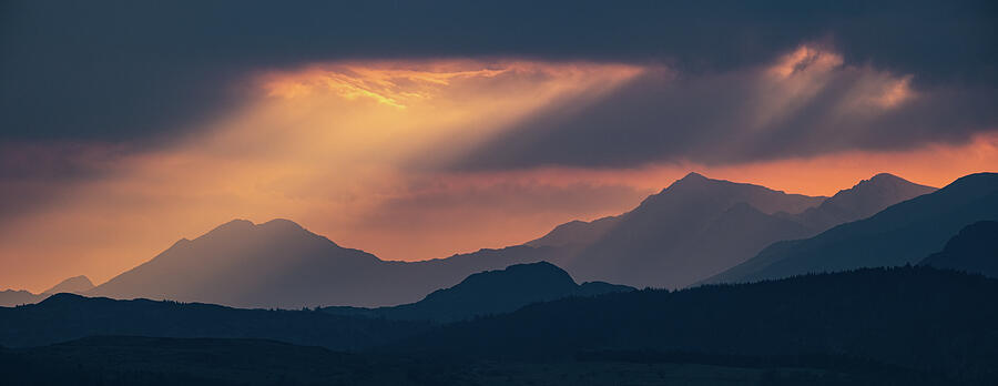 Snowdonia Sunset Photograph