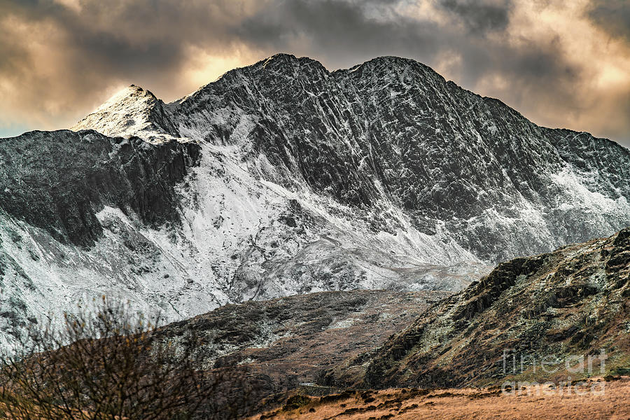 Snowdonia National Park Photograph - Snowdonia Winter Wales  by Adrian Evans