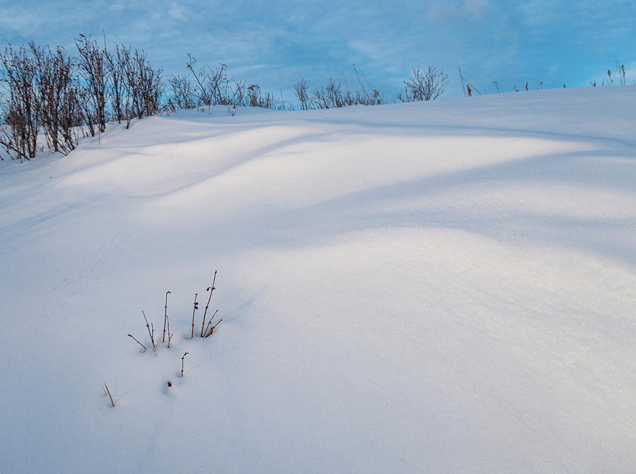 Winter Photograph - Snowdrifts by Phil And Karen Rispin