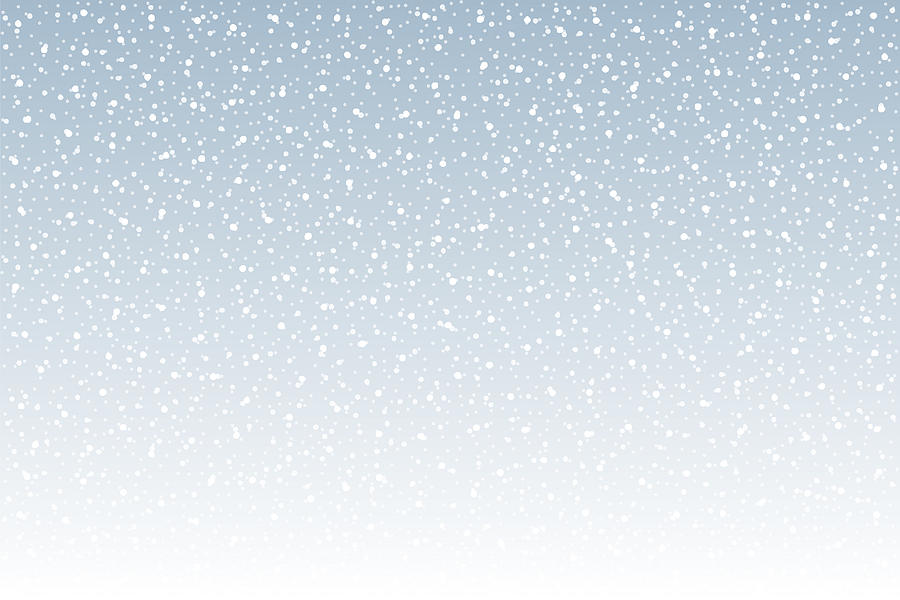 Snowfall vector background Drawing by Dimitris66