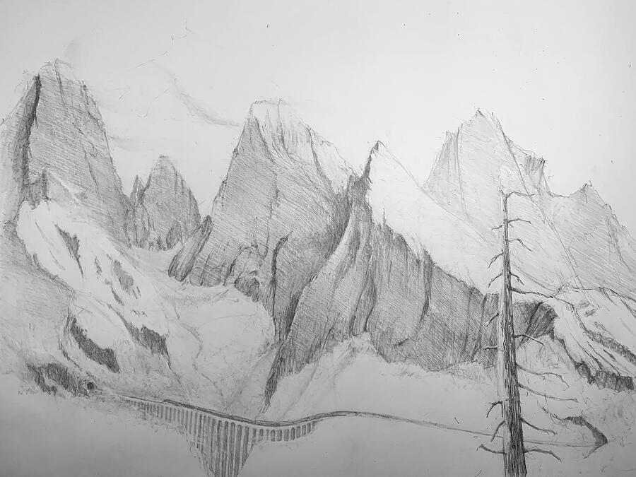 Snowpiercer Drawing by Joel Keener Snowpiercer Drawing by Joel Keener