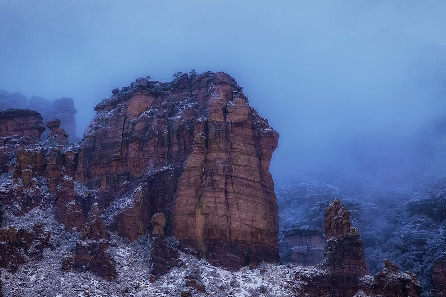 Snowy Arizona Photograph by Rick Furmanek