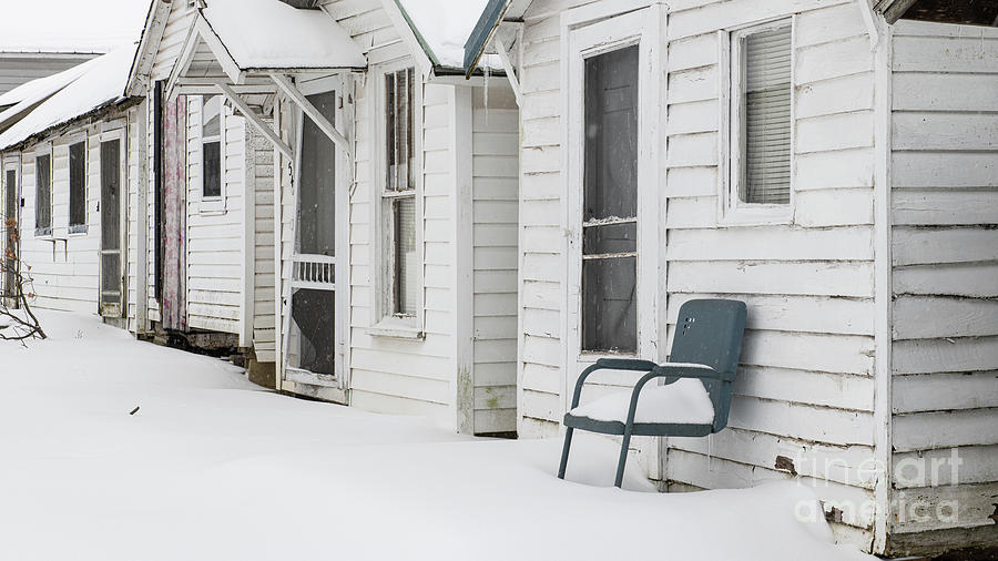 Snowy Chair Photograph