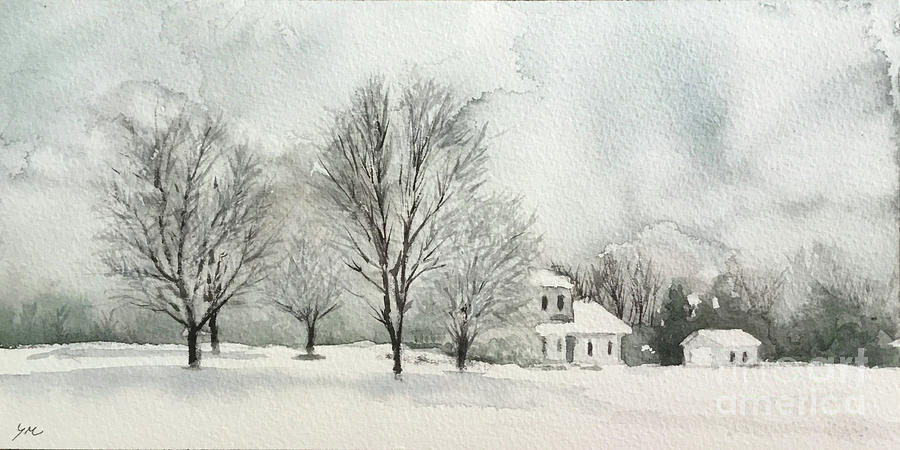 Snowy Day 3 Painting