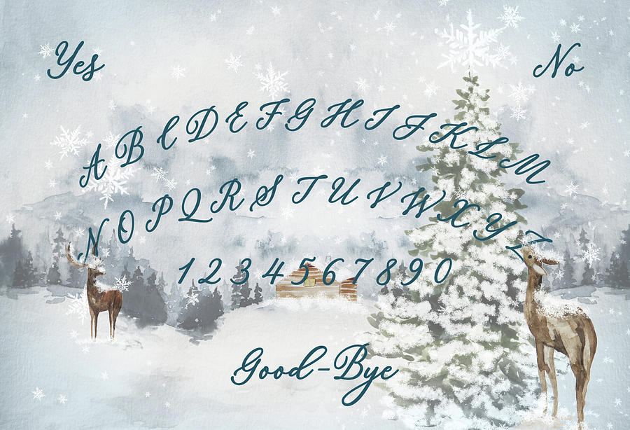 Snowy Forest Spiritboard by Ruth Moratz Snowy Forest Spiritboard by Ruth Moratz