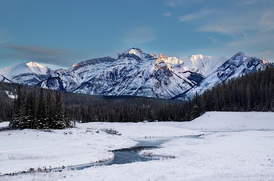 Snowy Morning In Banff Photograph By Mills Kelly - Fine Art America