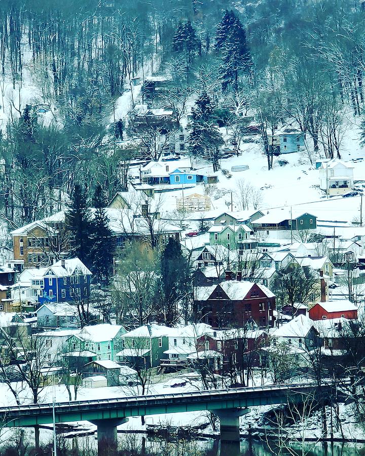 Snowy Mountain Town Photograph by Elizabeth Riffle | Fine Art America