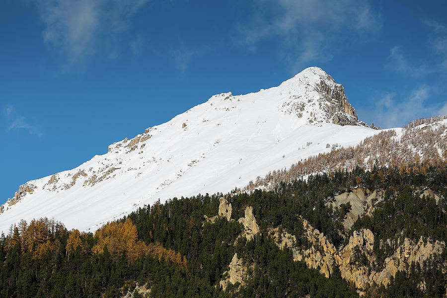 Snowy Mountains - 16 - French Alps Photograph by Paul MAURICE