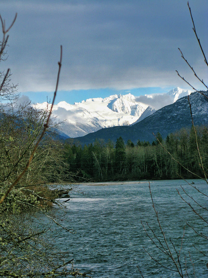 Snowy peaks in the Cascade range, Washington Photograph by Segura Shaw Photography