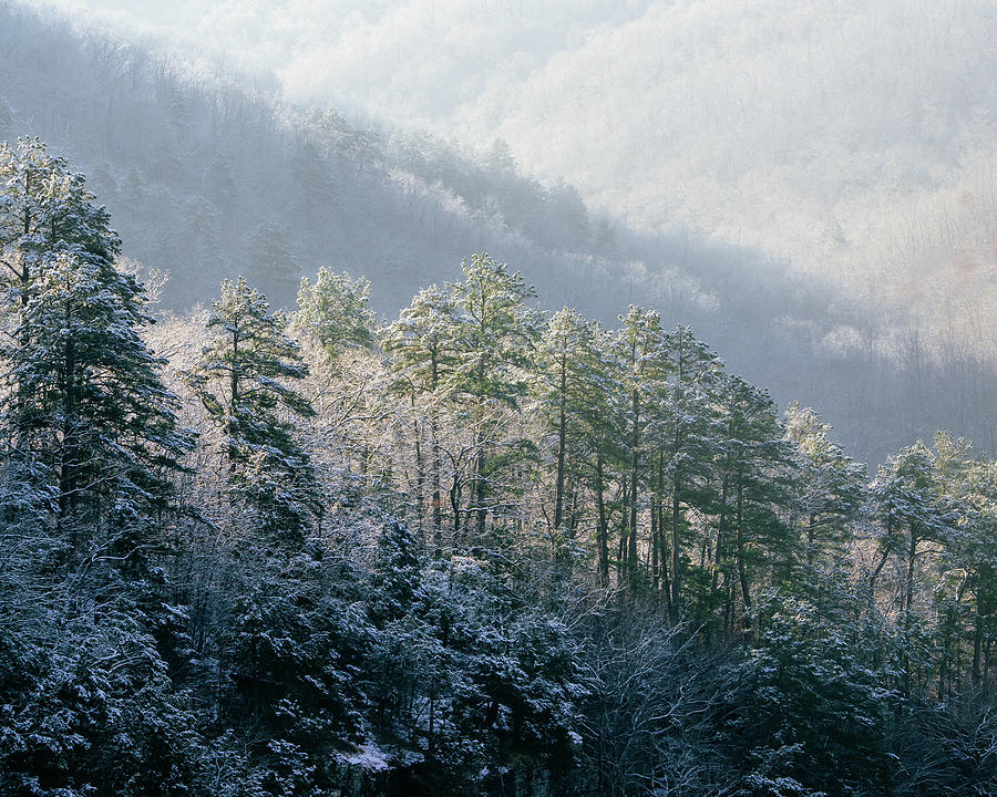 Snowy Ridges Photograph by Jeff Rose - Fine Art America