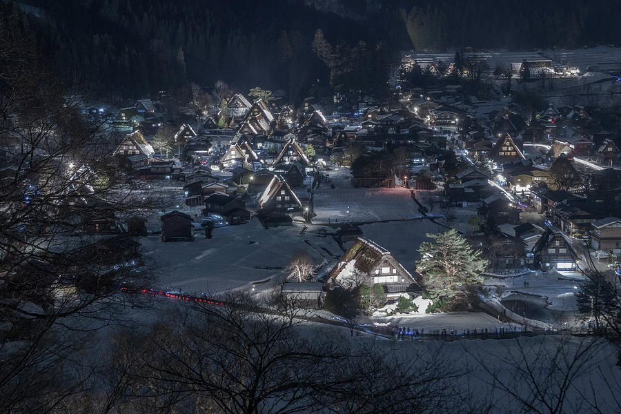 Snowy Village 3 by Francis Ansing Snowy Village 3 by Francis Ansing