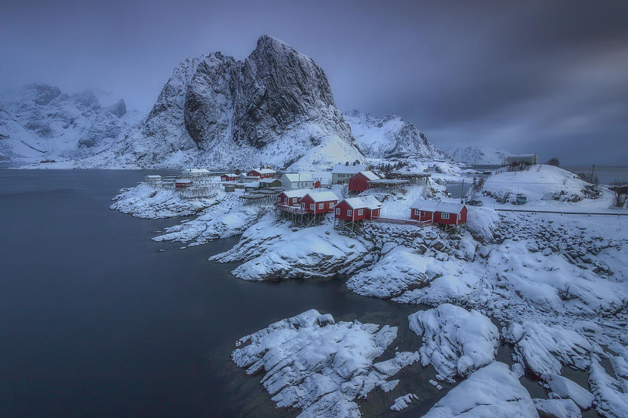Snowy Village 4 by Francis Ansing Snowy Village 4 by Francis Ansing