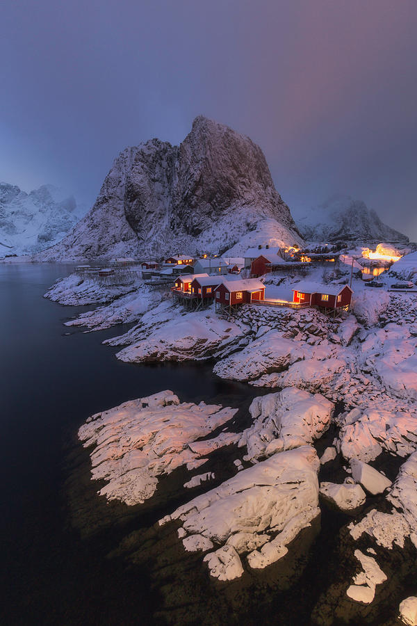 Snowy Village by Francis Ansing Snowy Village by Francis Ansing