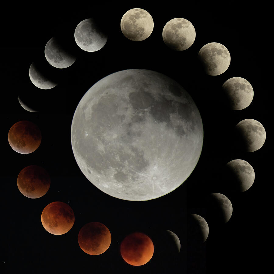 So Beautiful Moon Moon Eclipse 15-16May2022 Photograph by Agustin ...