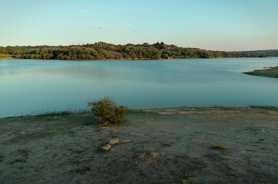 So Calm in Povoa e Meadas Dam Photograph by Angelo DeVal