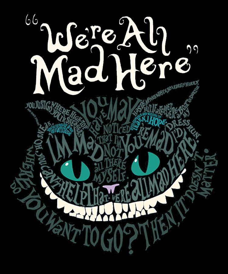 So Funny Alice In Wonderland Classic Fans Digital Art by Alice In ...