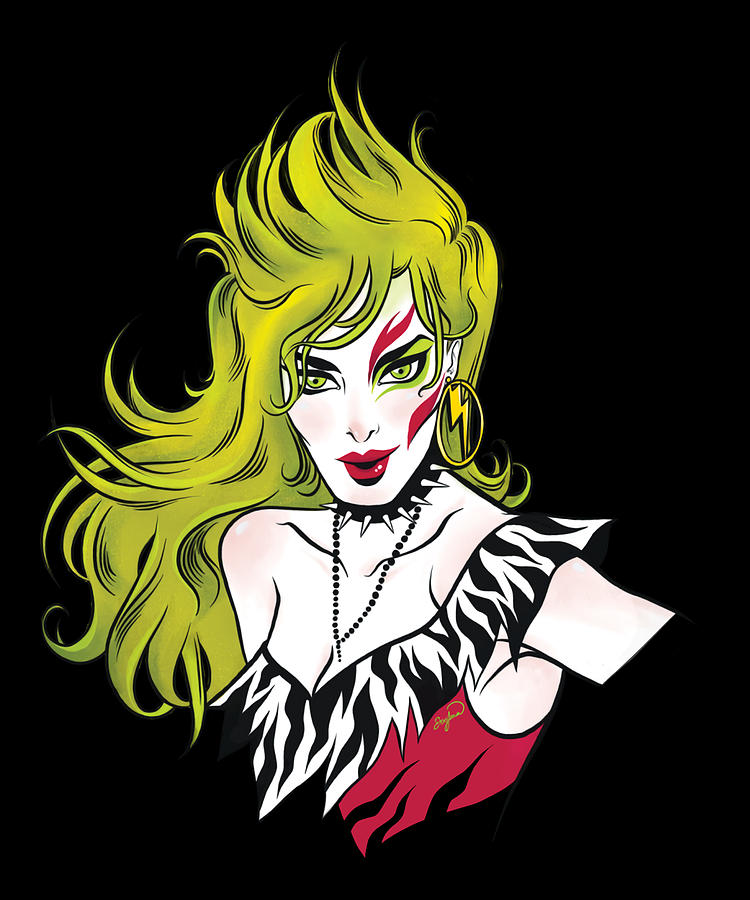 So Funny Truly Outrageous Jem Funny Graphic T Digital Art By Jem And The Holograms Fine Art 8632