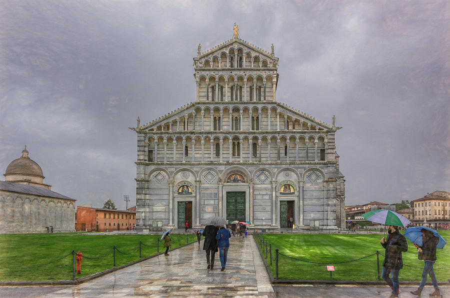 Soaked in Pisa Photograph by Marcy Wielfaert