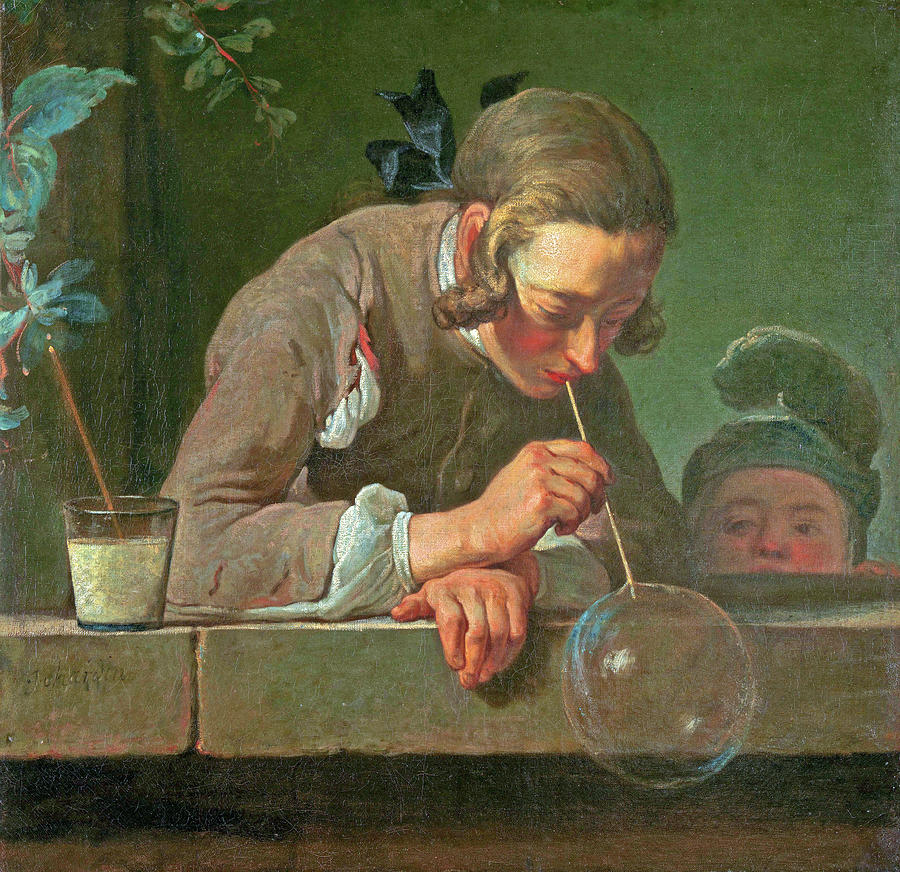 Soap Bubbles Painting by Long Shot