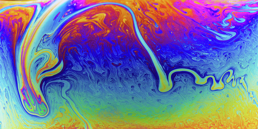 Soap Film River Channel Flow Photograph by SR Green