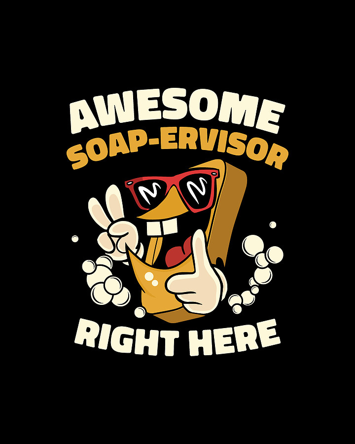 Soap Making Saponification Soaping Soap Maker Digital Art by Toms Tee