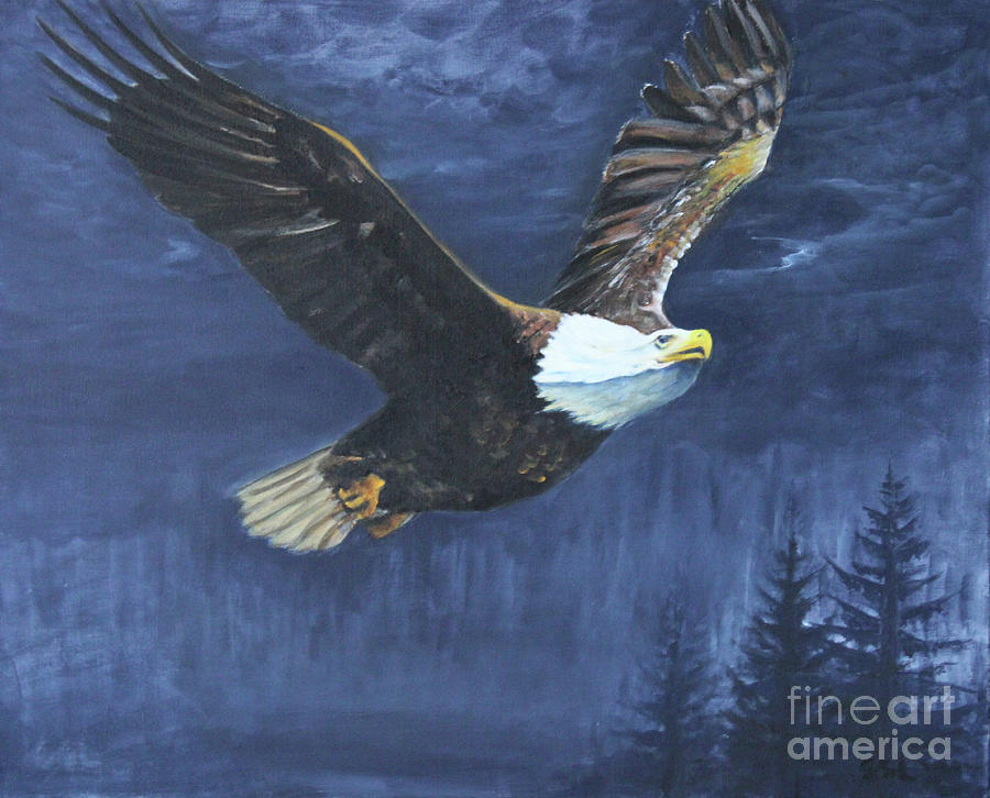 Soaring High Painting by Jane See