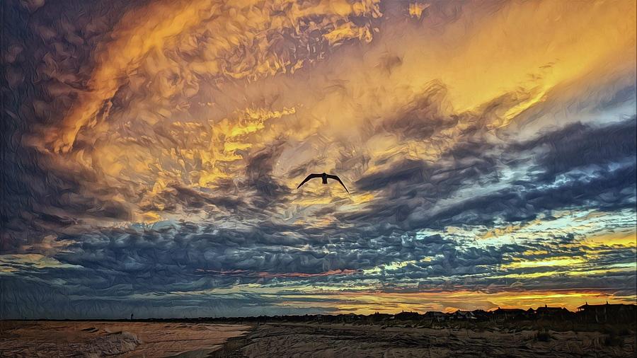 Soaring Through Photograph by Sherry Kuhlkin