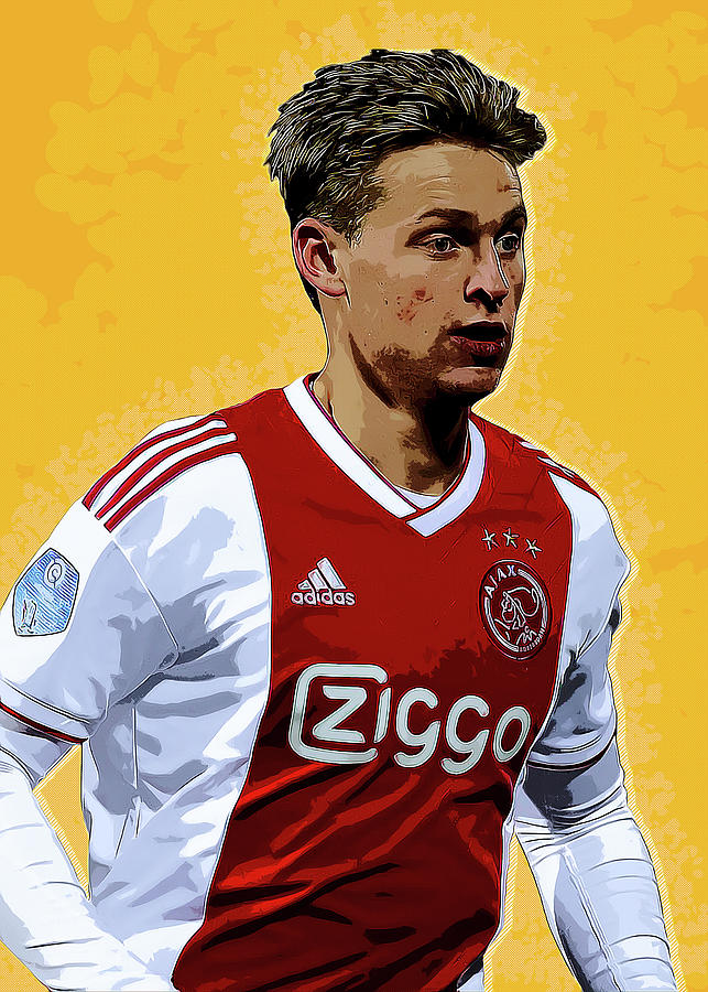 Soccer Art Football Frenkiedejong Frenkie De Jong Frenkie De Jong ...